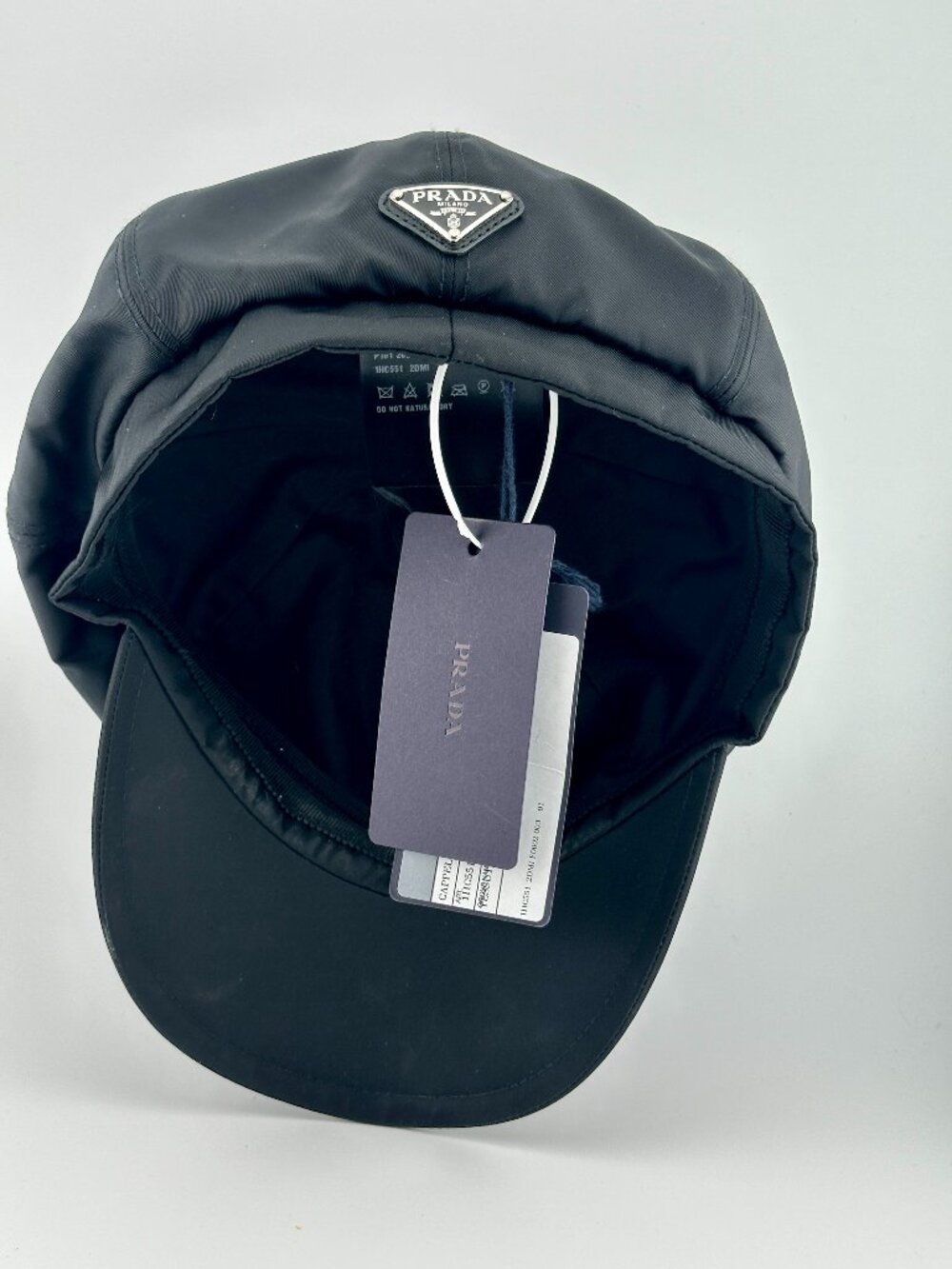 BRAND NEW PRADA RE-NYLON NEWSBOY CAP